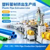Extrusora de Tuberías de Cuatro Capas Pph Equipo de Producción de Tuberías de Plástico PPR Equipo para Tuberías de Agua Caliente y Fría de Tres Capas y Cuatro Capas