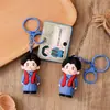 Chaveiro de professor, pingente de mochila escolar de desenho animado, mercadoria para estudantes, presentes criativos com celebridades culturais de Shaoxing, atacado