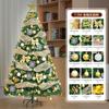 Árbol de Navidad de primavera para la mañana, adornos grandes para el hogar, 1,5/1,8/2,1/2,4 metros, cifrado, decoraciones navideñas 2024