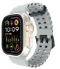 Adecuado para Apple iWatch Series 1-10 Completa Correas Deportivas de Silicona Marinas de Doble Hebilla