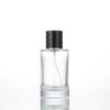 Frasco de Perfume de Ponta com Baioneta Cilíndrico Fundo Espesso Boca Rosqueada Manualmente Frasco de Vidro 100ml Frasco de Amostra de Perfume