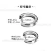 Pendientes Elegantes para Hombre de Aleación de Titanio F136 con Aros y Anillos para Oreja, Pendientes Versátiles Unisex Simples con Forma de D