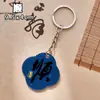 Llavero con Texto Inspirador en Caligrafía Estilo Chino de Alto Valor Colgante DIY Decoración para Bolso de Estudiante Colgante Pequeño Acrílico