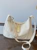 Bolso Grande de Estilo Occidental de Gran Capacidad Primavera y Verano 2024 Nuevo Casual Simple Textivo Moda Casual para Viajar Cruzado de Hombro Axilar Bolso Grande