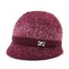 Gorros de Algodón de Invierno al por Mayor 2025 Nuevos Gorros de Moda para Personas de Mediana Edad y Mayores, Elegantes Gorros de Lana para Madres y Abuelas, Gorros de Punto Forrados de Vellón