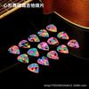 Palheta de Guitarra para Violão, Guitarra Elétrica, Ukulele, 0,5 Celuloide Universal Gota d'Água Coração Grande Instrumento