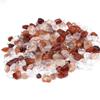Grava de Cristal Desmagnetizada, Jaspe Rojo, Ágata Roja, Aguamarina, Cristal Sandía, Amatista, Adornos de Piedra de Energía Natural