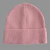 Chapéu de Lã Bordado com Logo Personalizado para Mulheres, Estilo Coreano Casual e Versátil Chapéu de Tricô Novo para Outono e Inverno para Homens, Chapéu Quente de Inverno