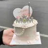 Decoração de Bolo Bonita para o Dia das Mães de 2025 Coroa Diamante Ornamento para Mãe Mãe Fada Cartão de Amor Plug-in