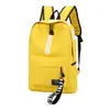 Mochila Masculina Simples e Versátil de Grande Capacidade para Viagem com Compartimento para Computador Mochila Escolar Feminina para Alunos do Ensino Fundamental, Médio e Universitário Masculino