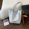 2026 Nova Chegada Bolsa de Ombro Único Feminina Pequena Fresca Jeans Bolsa Tote Dupla Face Bolinhas Grande Capacidade Bolsa de Axila Feminina