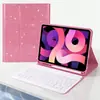 Funda Protectora Adecuada para Tableta iPad 11ª Generación, Funda Magnética Bluetooth Desmontable para iPad Air, Funda de Cuero con Brillo para Teclado Samsung