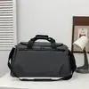 Bolsa de Viagem Grande Capacidade Transfronteiriça, Bolsa de Bagagem para Viagens de Curta Distância, Bolsa Esportiva Leve para Armazenamento, Bolsa de Natação com Separação Seca e Úmida para Homens