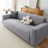 Funda de sofá de forro polar de oso bestseller transfronteriza, funda deslizante universal para sofá engrosada, resistente a los arañazos de gato, funda completa para sofá del hogar