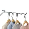 Gancho para ropa de mesita de noche de dormitorio de balcón, gancho de ventana antirrobo, tendedero, barandilla de ventana, tendedero pequeño, venta al por mayor