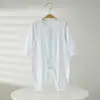 Mono de Verano para Bebé Recién Nacido con Diamantes y Mangas Largas de 0 a 2 Años Ropa para el Hogar con Aire Acondicionado para Bebé Pijamas y Ropa para Gatear para Bebé