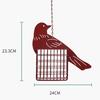 Nuevo Producto Transfronterizo Comedero Metálico Colgante para Exterior Jardín de Patio Comedero Automático para Aves Silvestres Fabricante de Origen Personalización