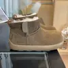 Zapatos de Algodón con Forro de Felpa Cálida Botas de Nieve Birkenstock para Mujer Antideslizantes Botines Nuevos 2025 Invierno Punta Ancha Retro Piel Suela Gruesa