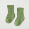 Primavera, Otoño e Invierno Calcetines Nuevos para Niños Calcetines de Algodón Inalámbricos de Cabeza para Niños y Niñas Calcetines de Tubo Medio de Doble Aguja Calcetines para Bebé Recién Nacido