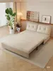 Sofá-Cama Dobrável Único Integrado Dois em Um Sala de Estar de Apartamento Pequeno Cama Extensível de Puxar Sofá-Cama de Puxar para Dormir a Longo Prazo