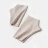 Guantes Calientes de Medio Dedo para Mujer, a Prueba de Frío, para Oficina y Ciclismo, Guantes de Color Liso, Estilos de Otoño e Invierno