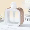 Botella de Presión Nueva con Incrustaciones de Diamantes, Champú, Gel de Ducha, Agua de Maquillaje Líquida, Botella Vacía, Botella Portátil de Viaje