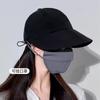 Ruth mesmo verão novo protetor solar cap all-match respirável de secagem rápida cap bolso chapéu de sol cheio fishhusband chapéu