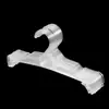 Colgador interior de plástico transparente para ropa interior clip desechable para sujetador estante para sujetadores y ropa interior entrega de fábrica barata hermoso estante de exhibición para la espalda