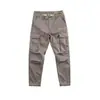 Calça casual transfronteiriça para homens, calça de trabalho moderna de perna reta, corte solto, com múltiplos bolsos, calça casual versátil para adolescentes