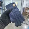 Guantes de Invierno para Hombre, Cálidos y Sencillos, Lana de Alpaca, Talla Grande, Engrosados, para Ciclismo, a Prueba de Frío, de Punto Cálido con Pantalla Táctil para Hombre