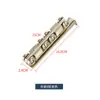 Riel Colgante de Aleación de Zinc Rueda Colgante Puerta de Madera Polea de Aleación Riel Colgante para Puerta Corredera Interior Exterior Rieles Deslizantes para Puertas y Ventanas Polea Silenciosa