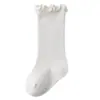 Calcetines para Bebé hasta la Pantorrilla 2026 Primavera y Otoño Algodón Peinado Calcetines para Bebé Recién Nacido Otoño e Invierno Ajuste Holgado No Aprietan Calcetines para Niños