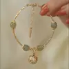 Diseño de Palacio Pulsera de Campana Hotan Pulsera para Mujer Regalo Personalizado de Alta Gama Nuevo para Mujer Hanfu Lujo Ligero