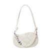 Bolsa Transversal de Pérolas Casual de Luxo para Mulheres 2026 Nova Bolsa de Ombro de Verão Fashion Versátil Bolsa de Mão Bolsa de Axila