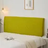 Funda de Mesita de Noche Todo Incluido de Terciopelo de Maíz Bolsa Suave a Prueba de Polvo Universal Simple Funda de Mesita de Noche Funda Protectora para Respaldo de Cama Escandinavo