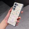 Oso de viento dorado japonés y coreano para funda de teléfono móvil Samsung ZFold6/5/4 Huawei mate x3/magiv2s flip