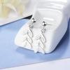 Aretes de Botón Aretes Cortos Pequeños Aretes de Hoja Temperamento de Mujer Corea del Sur Personalidad Combinación Total Aretes Simples Aretes de Botón