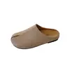 Pantuflas de verano tipo slip-on perezosas de estilo francés para mujer, sandalias sencillas de suela gruesa que aumentan la altura