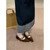 Zapatos de Mujer de Estilo Francés con Tacón Oculto, Punta Fina, Boca Baja, Zapatos de una Sola Pieza, Nuevos Zapatos Mary Jane de Primavera 2026, Elegantes Zapatos de Noche