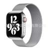 Adequado para Pulseira Milanese Apple Apple Iwatch7/6/5/4 Pulseira Magnética de Aço Inoxidável