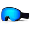 Gafas de Esquí Nuevas de Alta Montaña Resistentes al Viento y a la Nieve, Cuidadosamente Seleccionadas, que Pueden Usarse con Gafas de Prescripción, con un Campo de Visión Grande Tridimensional y Lentes Esféricas