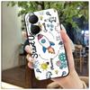 Funda para Teléfono Móvil Huawei Enjoy 80/Nova Y73 con Borde Completo Nuevo Enfriamiento Silicona Creativa Elegante y Divertida