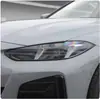 Adecuado para Modelo 24-25 Cubierta de Faro Bmw Serie 4 G22, Cubierta Transparente de Faro, Carcasa Trasera Negra, Base de Plástico