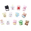 Animais Pequenos, Gatinhos, Ursos, Acessórios DIY de Resina Atacado, Presilhas de Cabelo Feitas à Mão, Acessórios para Brinquedos, Adesivos para Copos de Água, Transfronteiriço