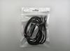 Cable de datos para teléfono móvil de carga súper rápida de 100 W, tarjeta mediana transparente, pantalla digital, uno arrastra tres, adecuado para Apple Huawei tres en uno