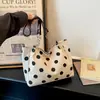 Bolso de moda transfronterizo 2026 verano nueva moda ligero elegante bolso de mujer lunares nicho simple versátil bolso de hombro