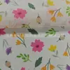 Nuevo Patrón Floral Crepé 75D Ligero Transpirable Tela de Poliéster 75Gsm Primavera y Verano Vestido Hanfu Lolita Material