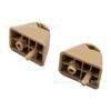 Para Opel Astra F 1992-1998, clip de fijación de parasol, hebilla de gancho 1438336
