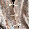 Nuevo Chal Estilo Chino con Cierre de Botón, Elegante y Versátil, Adecuado para Usar sobre un Qipao, Bufanda Larga con Patrón Jacquard Cachemir, Bufanda Cálida para Viaje