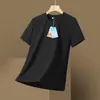 2026 Nueva Moda de Verano para Hombre Camiseta de Manga Corta con Cuello Redondo de Seda de Hielo Top Deportivo Casual para Correr para Hombre